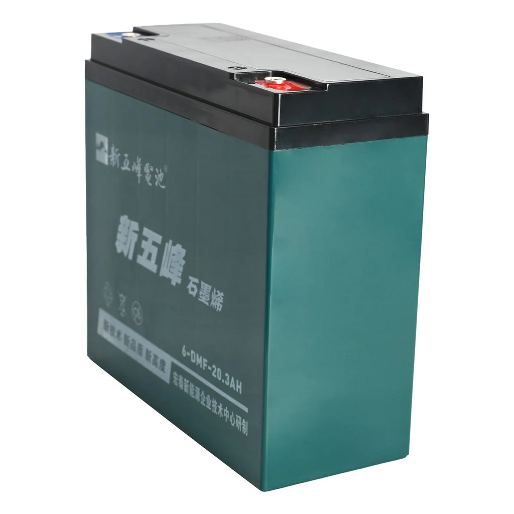 12V 20Ah Battery 6-DMF-20 Sealed Lead Acid Battery 6-DZM-20 for Mobility Scooter Electric Go Kart E Bike Motorcycle Golf Carts Electric Wheelchair ATV UTV Generator