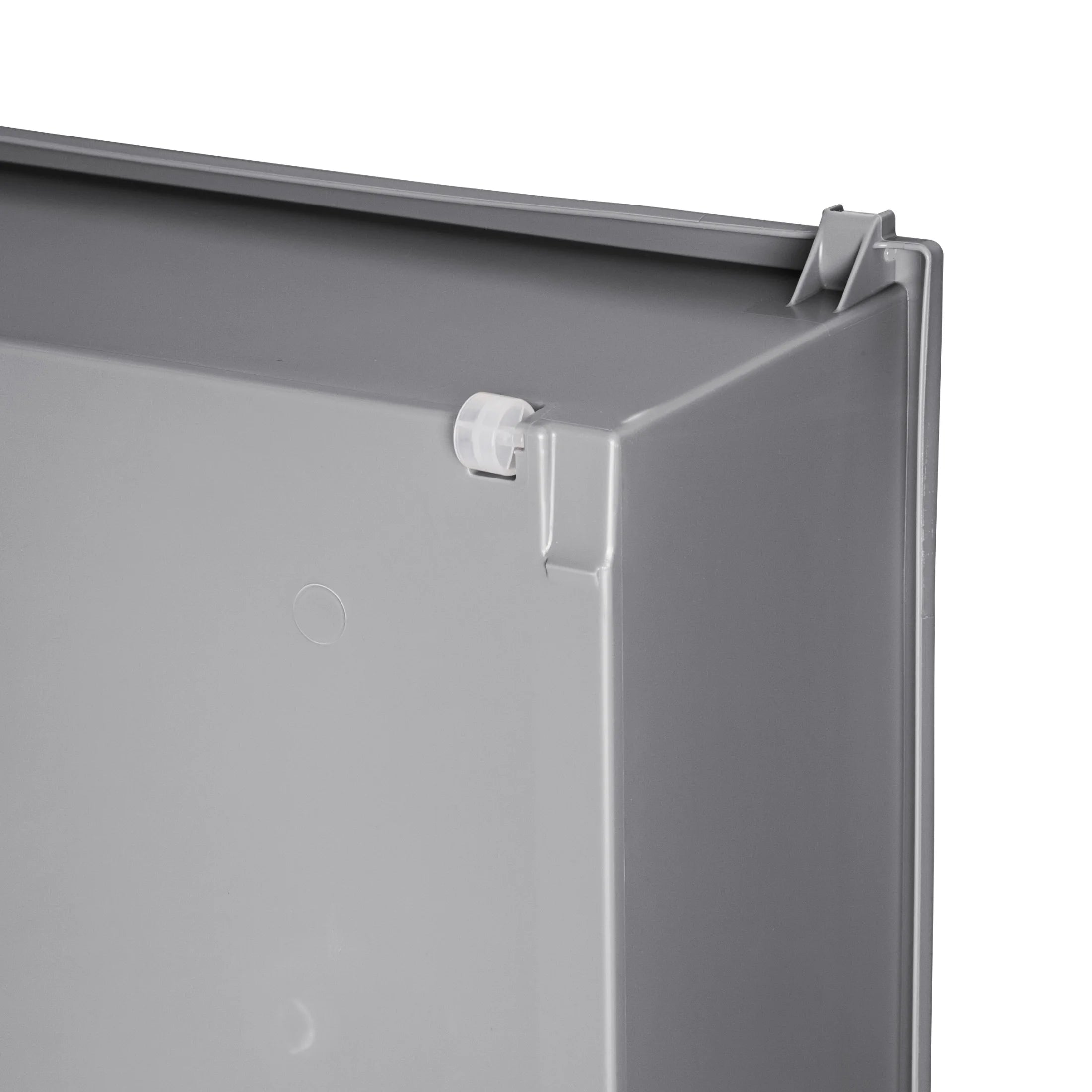 Sterilite 4 Drawer Unit, Durable Plastic Storage Solution for Garages and Basements, Dark Gray
