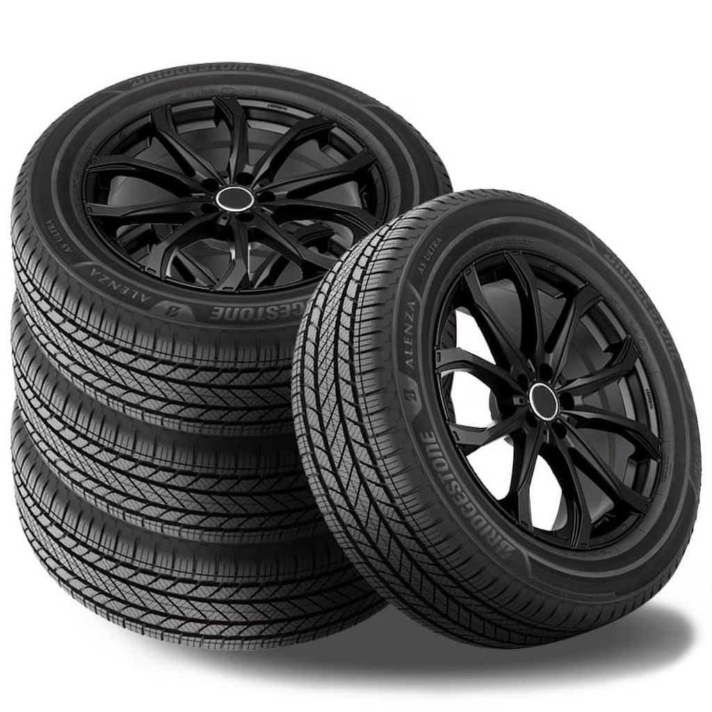 4 Bridgestone Alenza AS Ultra 235/65R17 104H Touring All Season 80K Mi Warranty BR004495 / 235/65/17 / 2356517