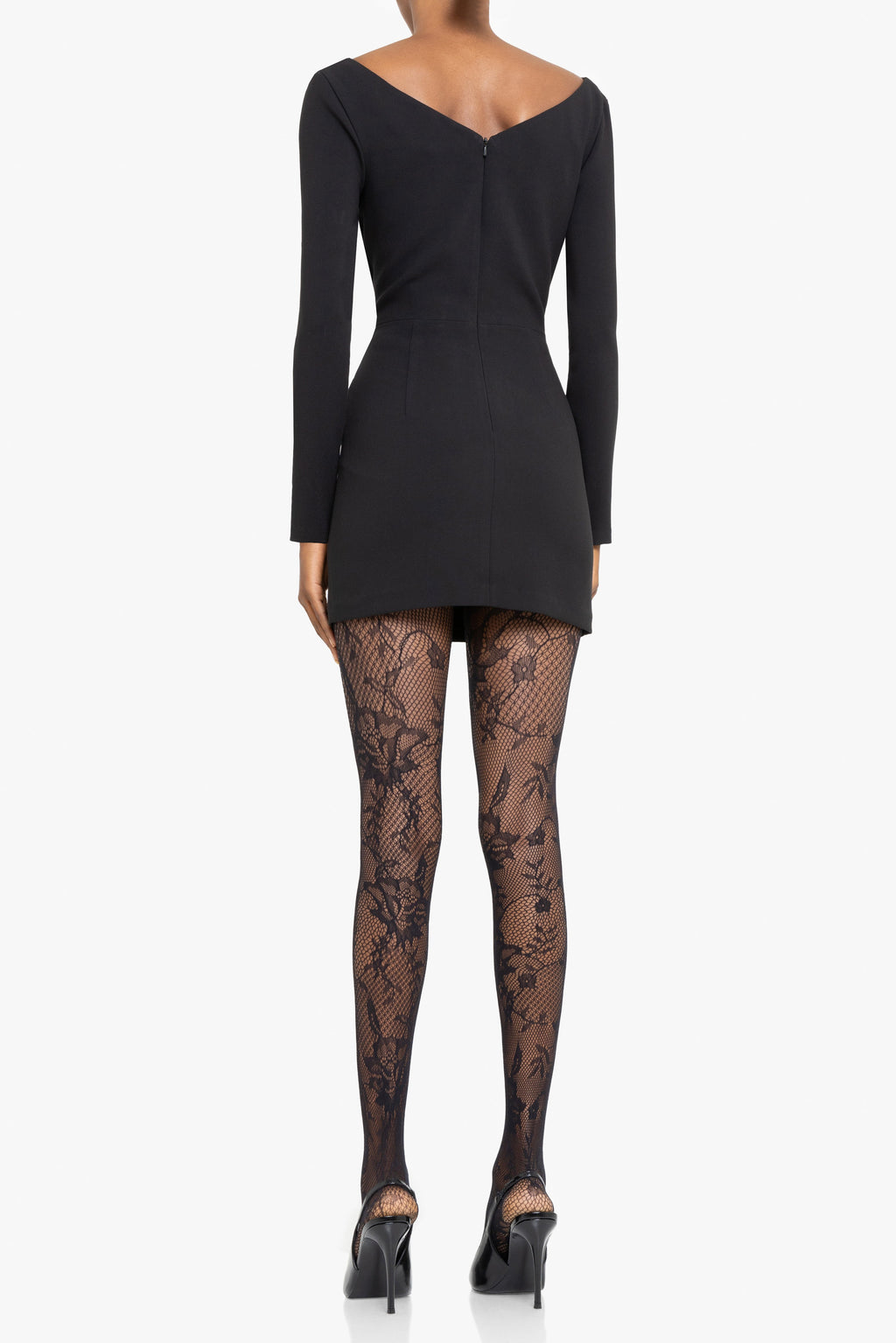 Long Sleeve Jacqueline Above-the-knee Micro Sundress