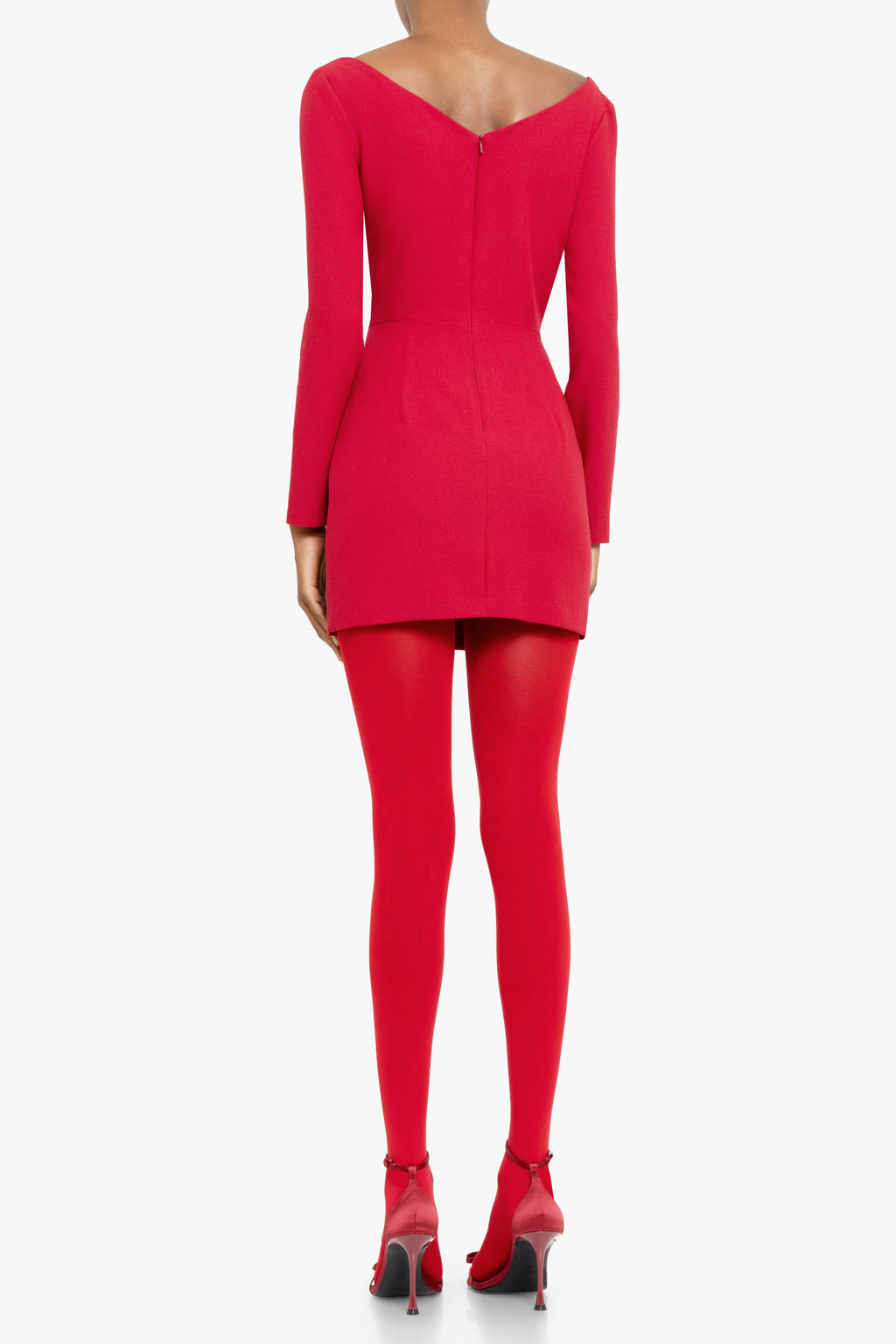 Long Sleeve Jacqueline Above-the-knee Micro Sundress