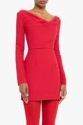 Long Sleeve Jacqueline Above-the-knee Micro Sundress