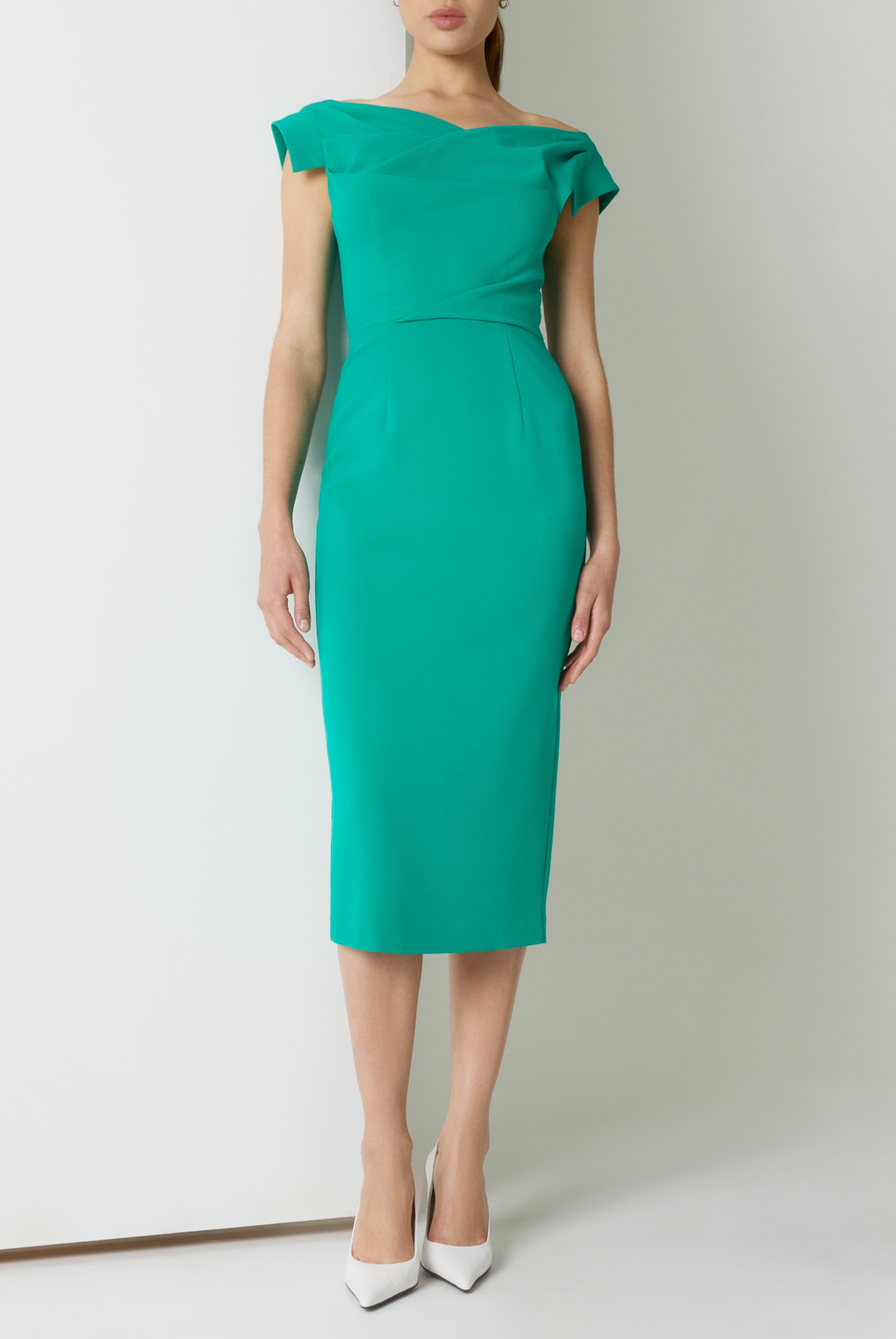 Jacqueline silhouette Knee-length