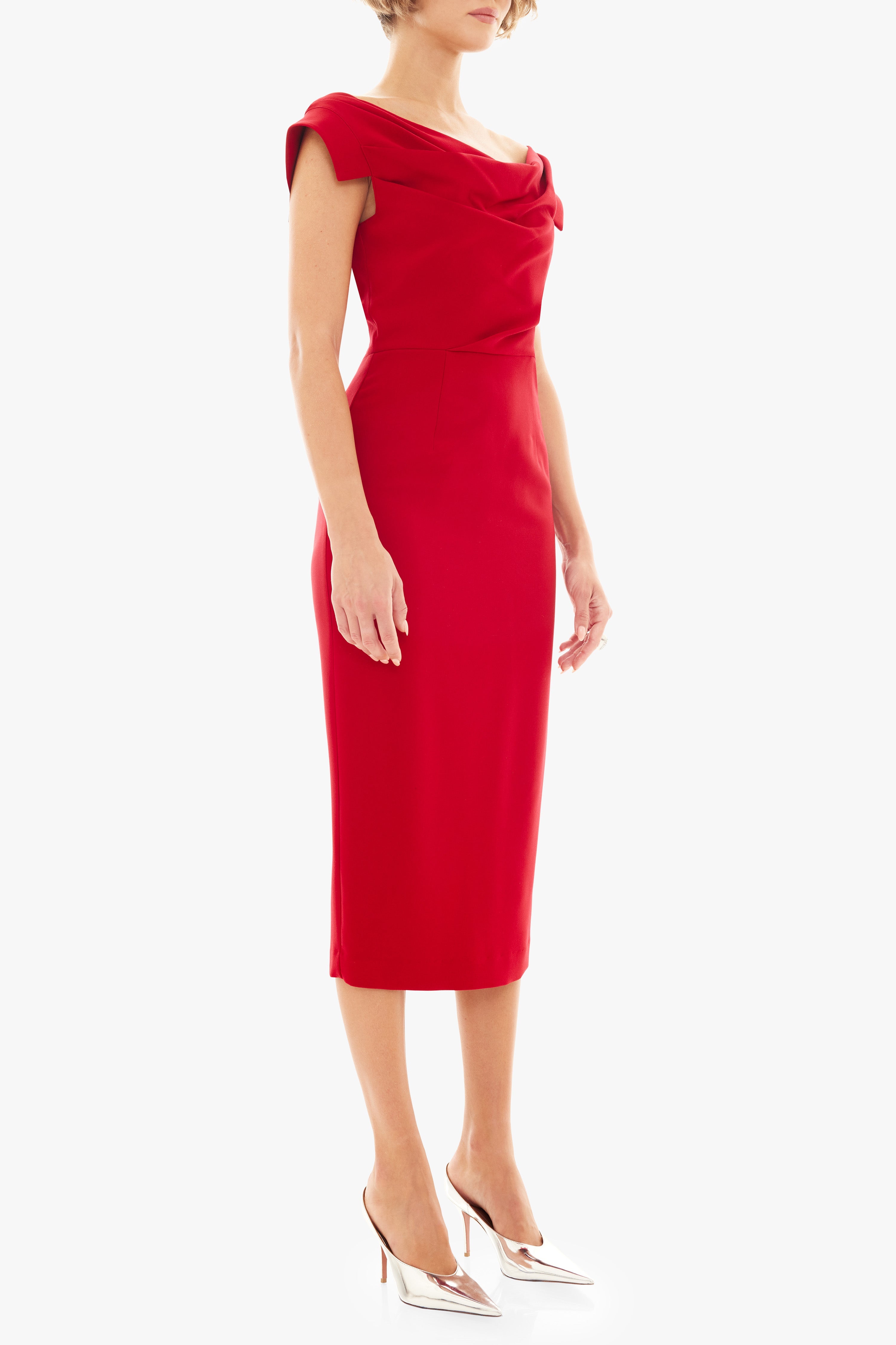 Jacqueline silhouette Knee-length