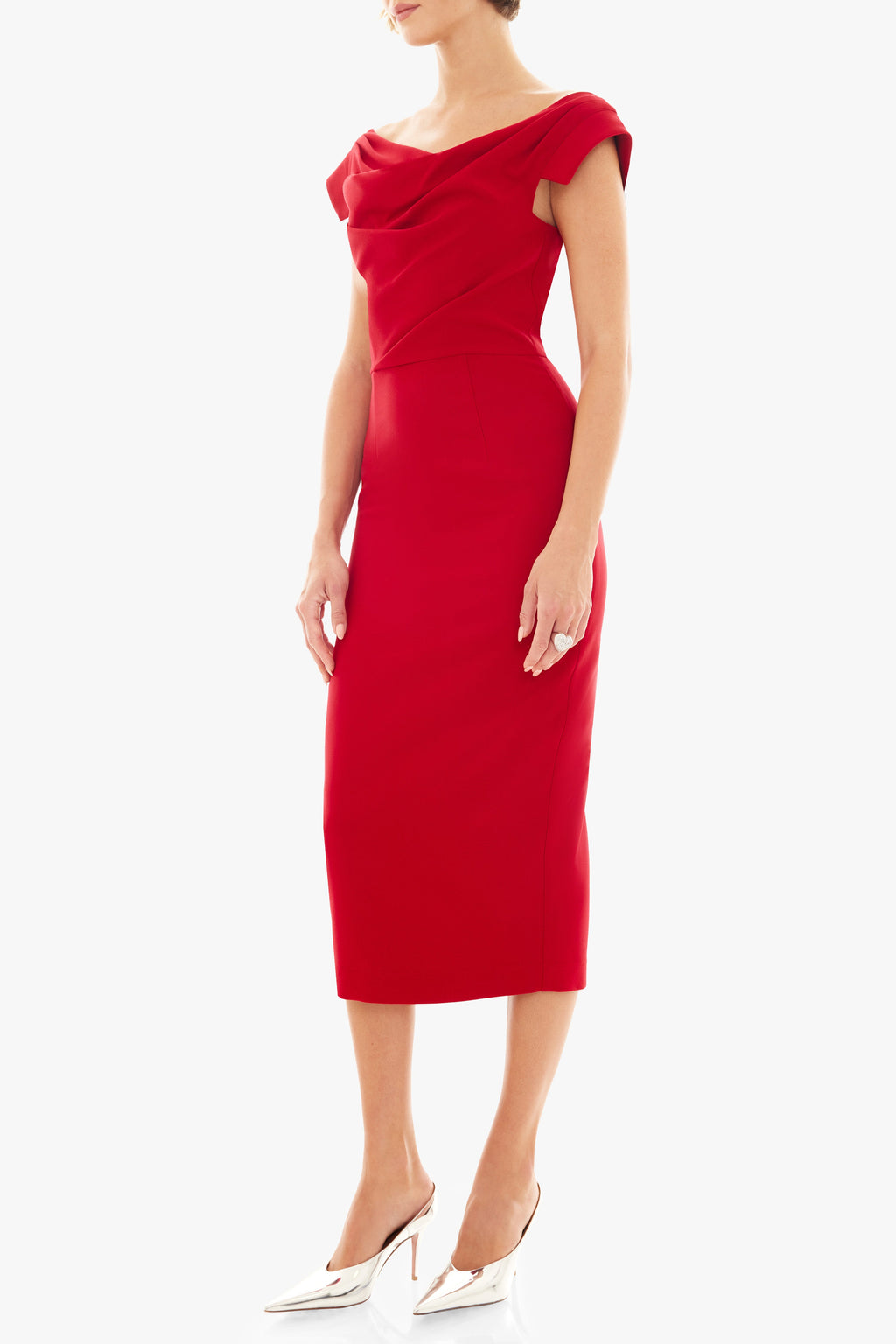 Jacqueline silhouette Knee-length