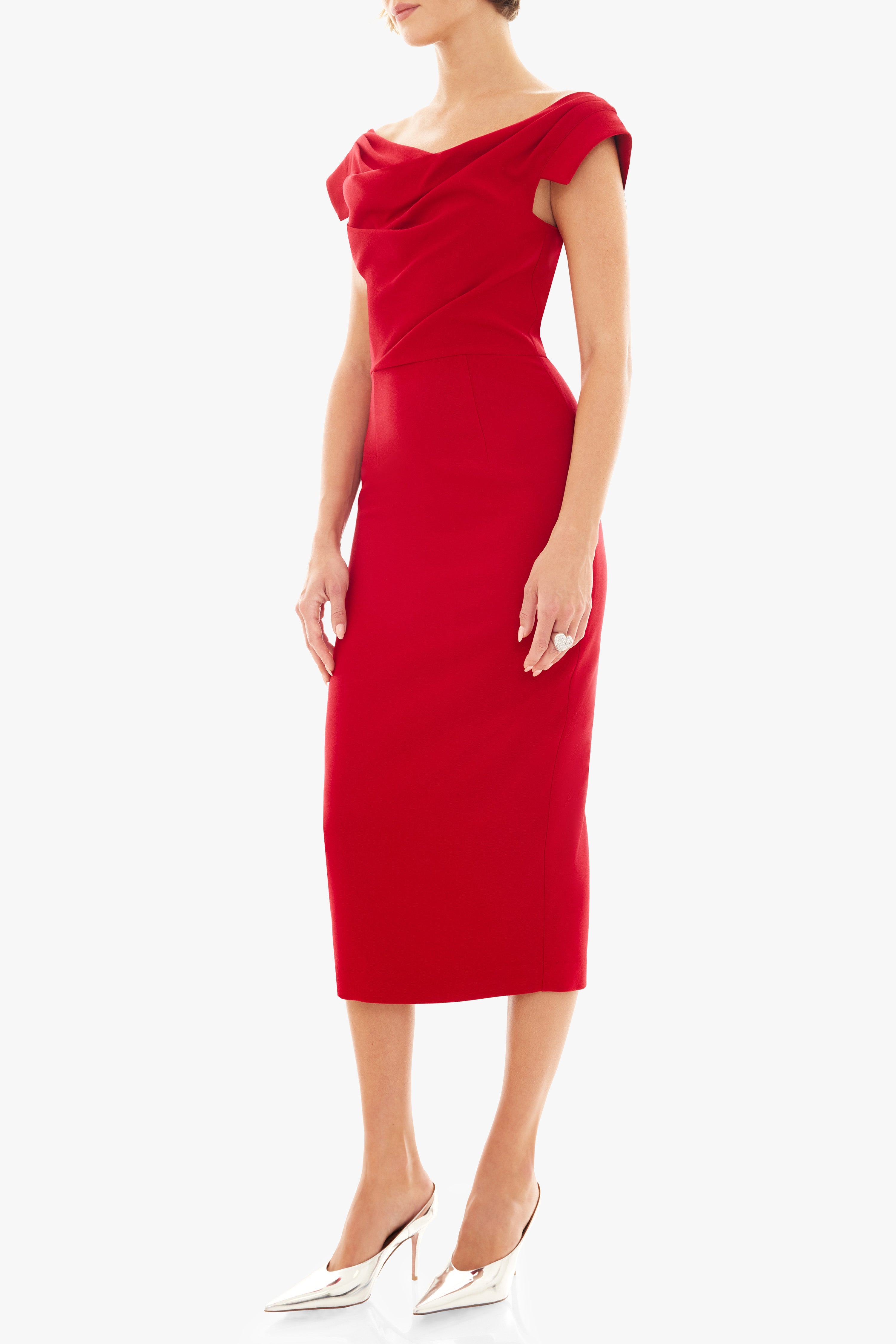 Jacqueline silhouette Knee-length