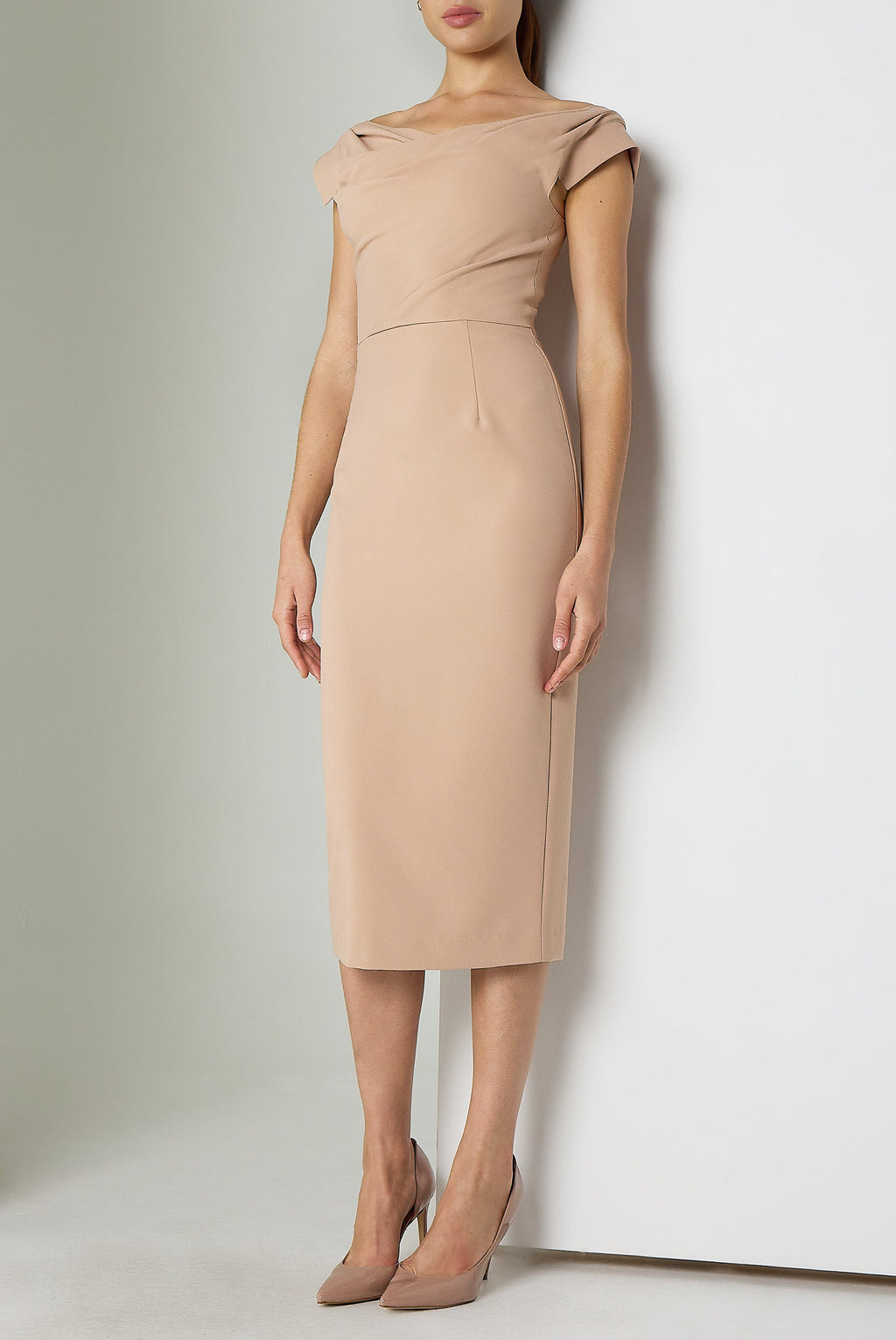 Jacqueline silhouette Knee-length