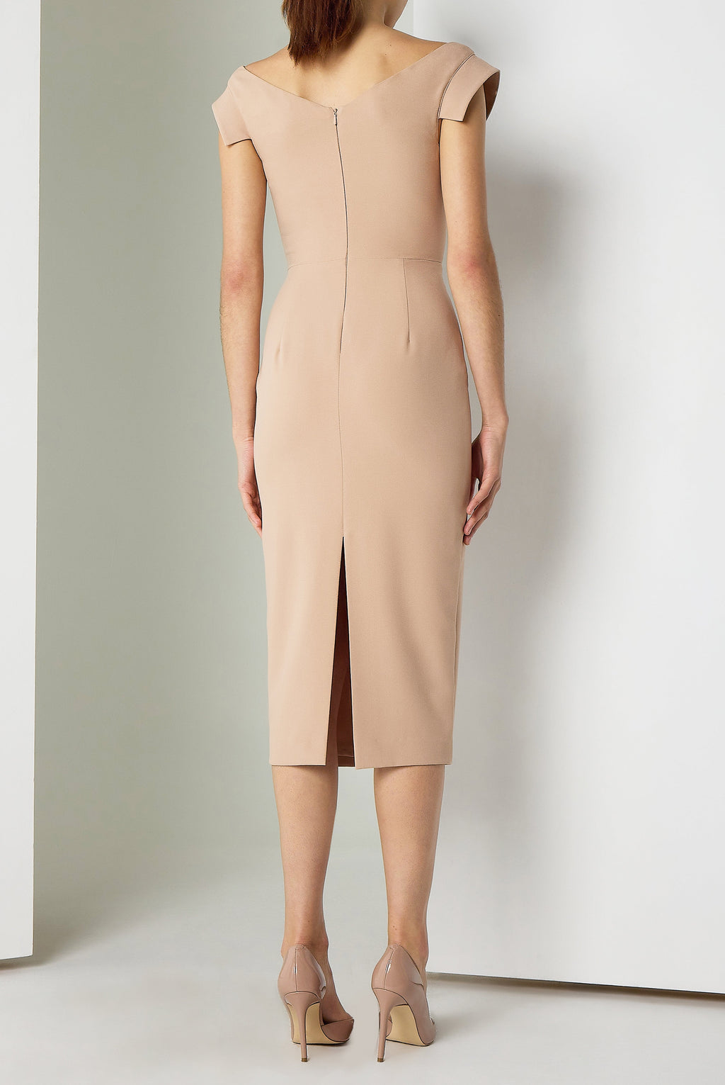 Jacqueline silhouette Knee-length