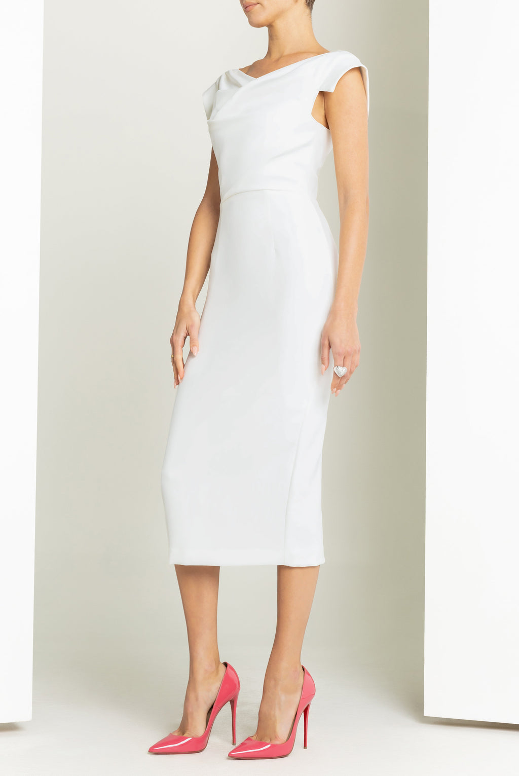 Jacqueline silhouette Knee-length