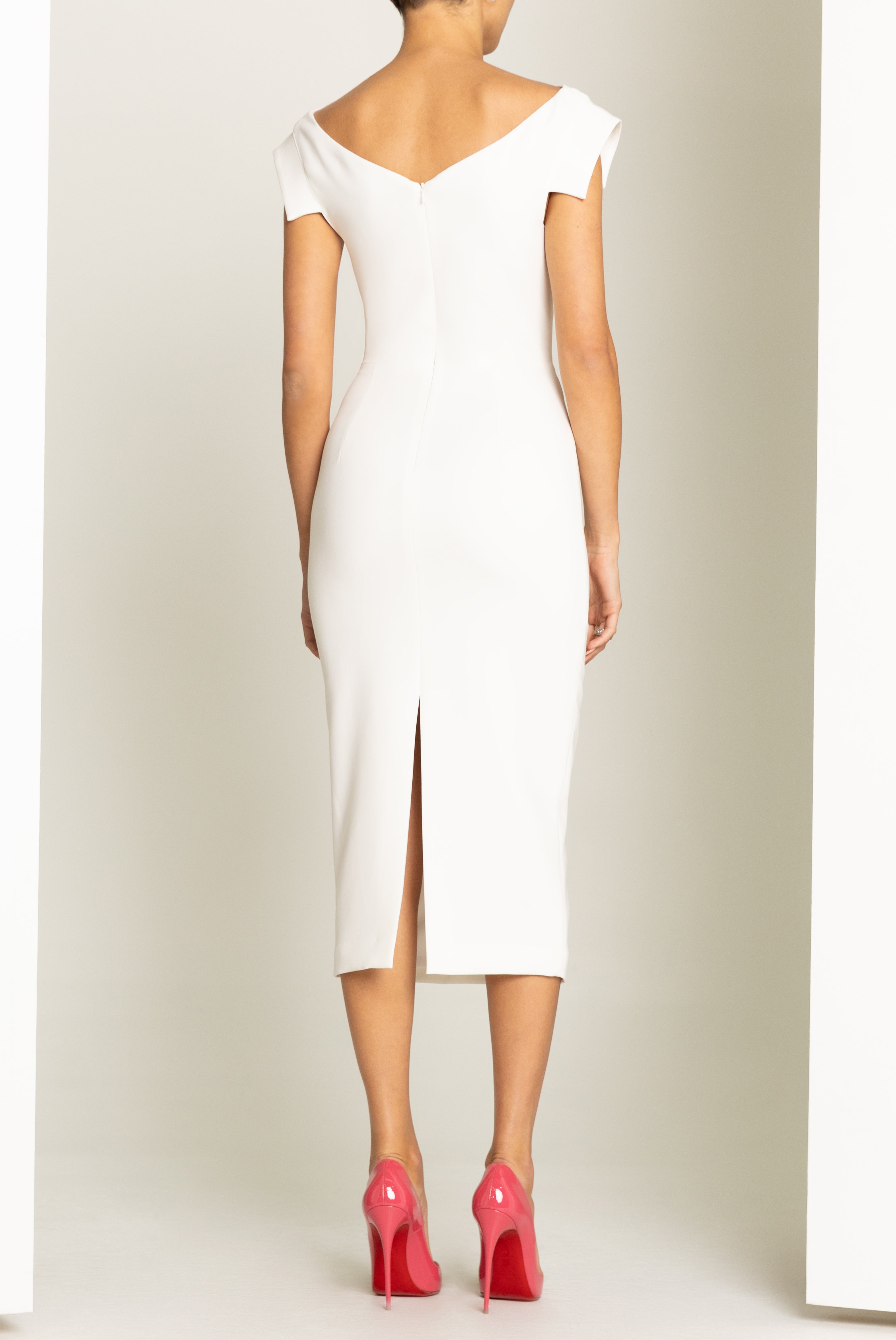 Jacqueline silhouette Knee-length