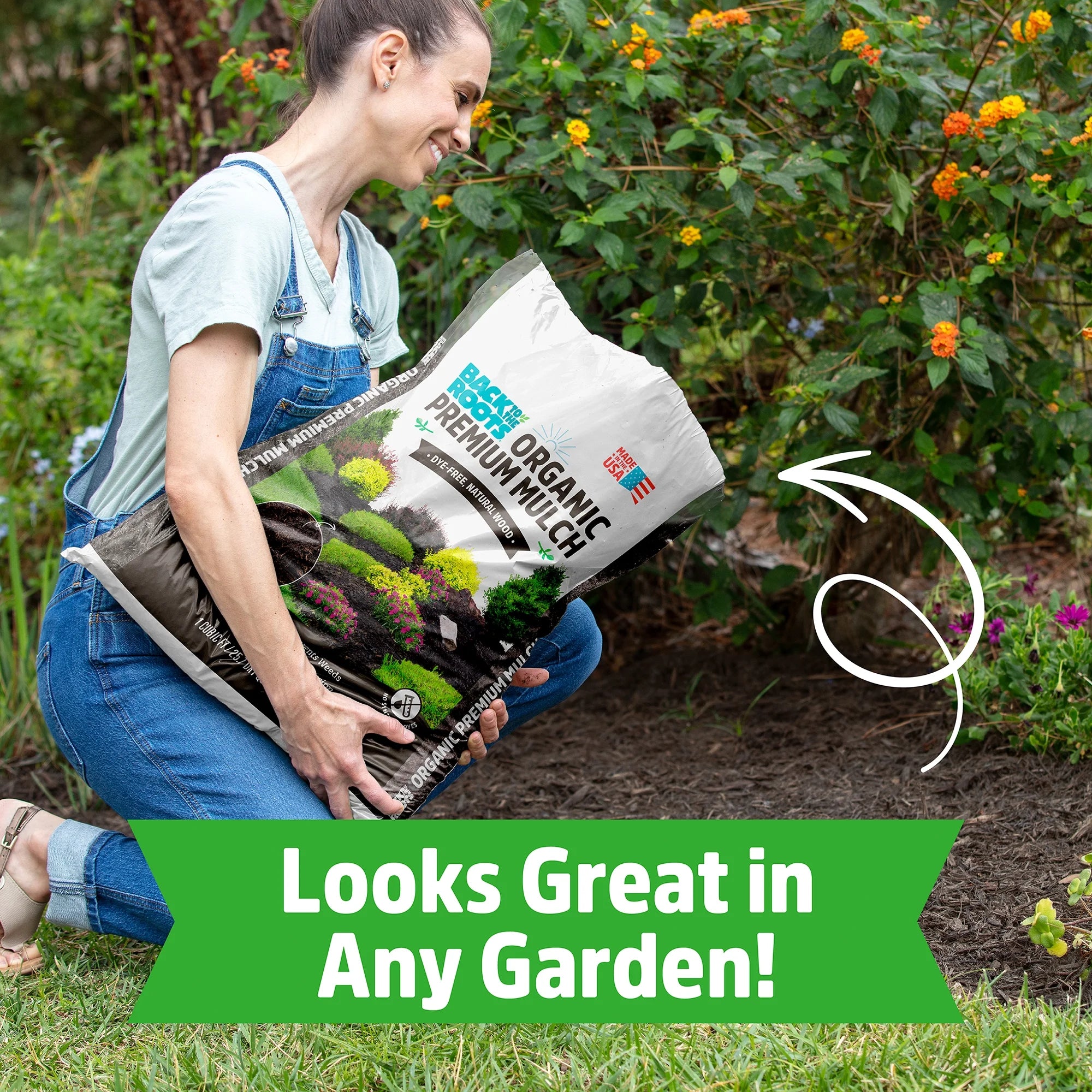 Organic Bark Bagged Mulch (10 1cu. ft. Bags)