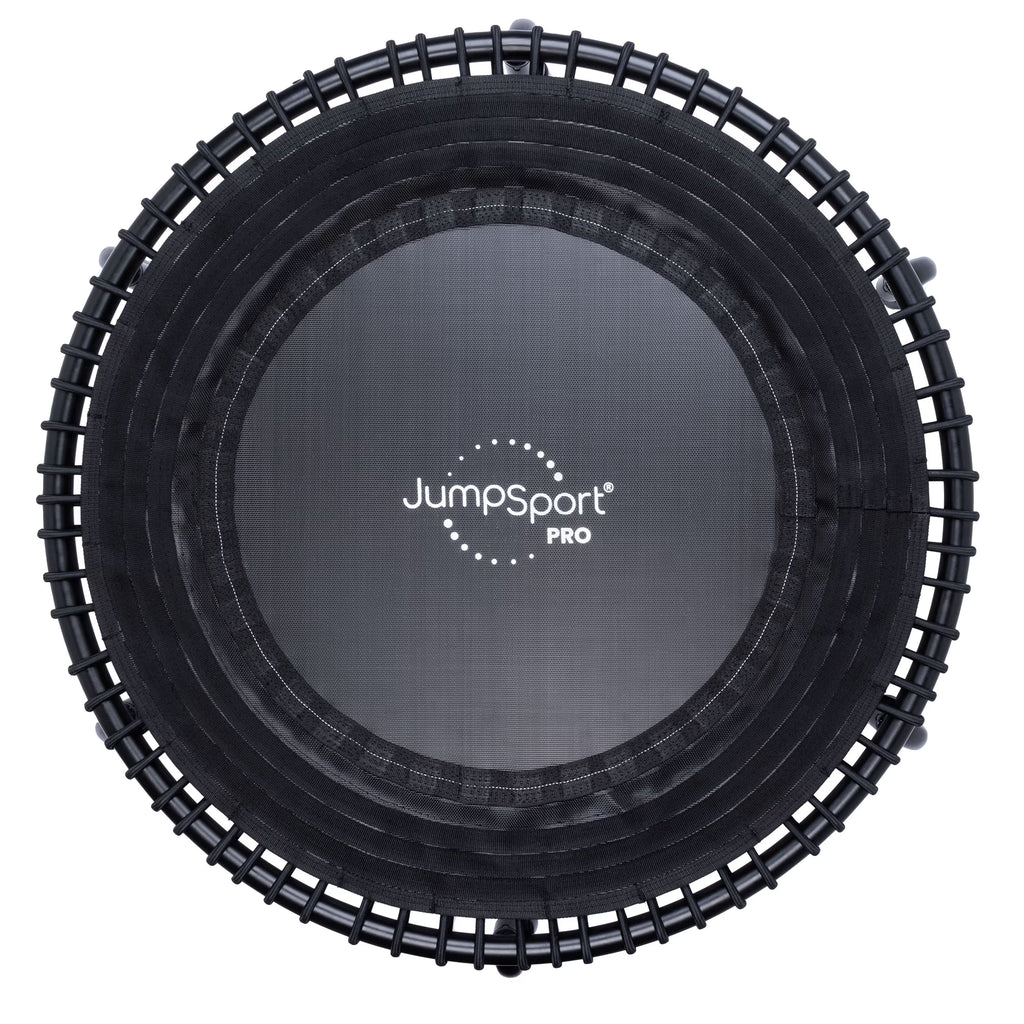 JumpSport 350 Pro Fitness 39" Cardio Workout Indoor Trampoline, Teal/Black