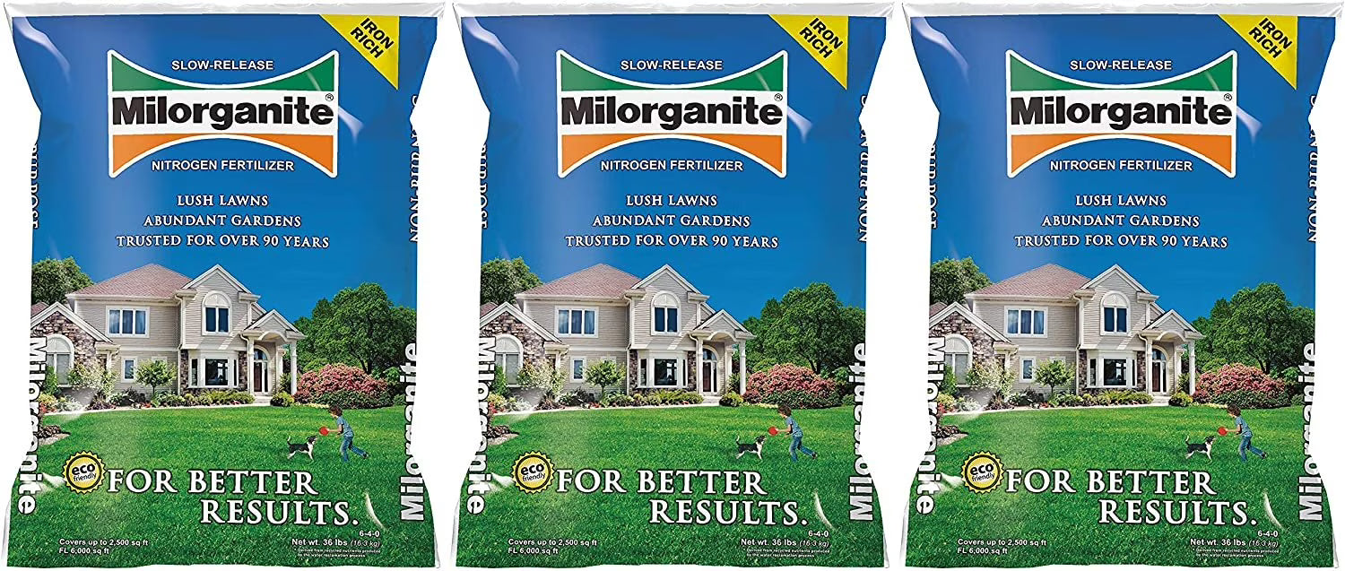 MILORGANITE Organic Nitrogen Fertilizer, 32 lb