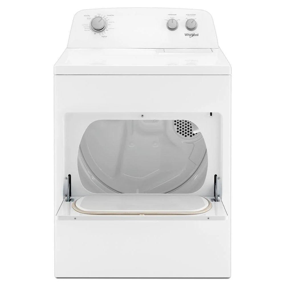 Whirlpool 7.0 cu. ft. electric clothes dryer, AutoDry™ system, Wrinkle Shield™, white (2025 model year)