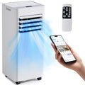 Bapipro 10,000 BTU Smart Portable AC - WiFi/Remote, 4-in-1 for 300 Sq.Ft, 24H Timer, Window Kit, ??55dB, ETL Certified