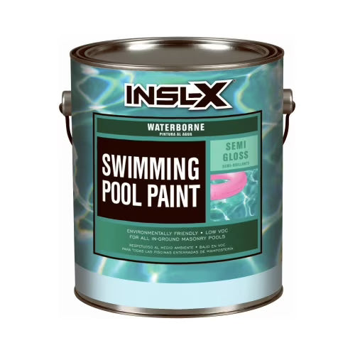 Insl-X 1 Gal. Royal Blue Semi-Gloss Waterborne Pool Paint WR1024092-01