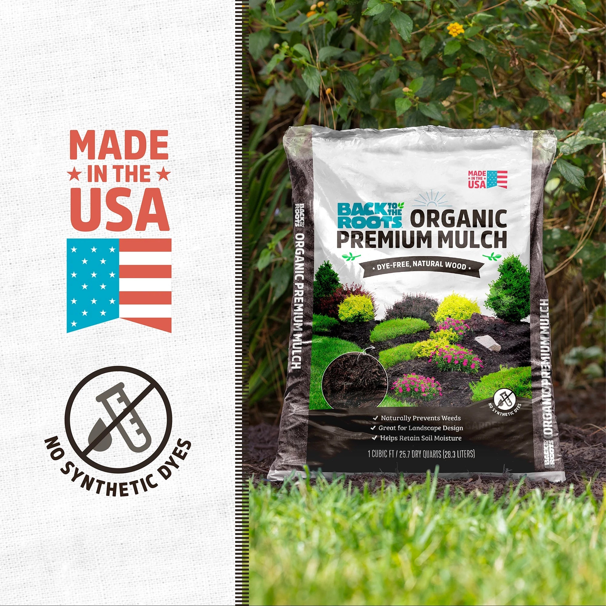 Organic Bark Bagged Mulch (10 1cu. ft. Bags)