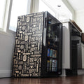Beverage Refrigerator Cooler | 126 Cans Free Standing with Right Hinge Glass Door | Mini Fridge Beverage Organizer Perfect For Beer, Wine, Soda, And Cooler Drinks