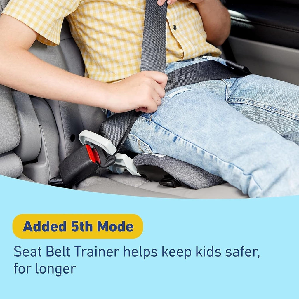 4Ever DLX 4-in-1 Child Car Seat, Charlie | Car seat for babies and toddlers, 10 years of use | Rear-facing, forward-facing and booster seat | Safe, comfortable and practical