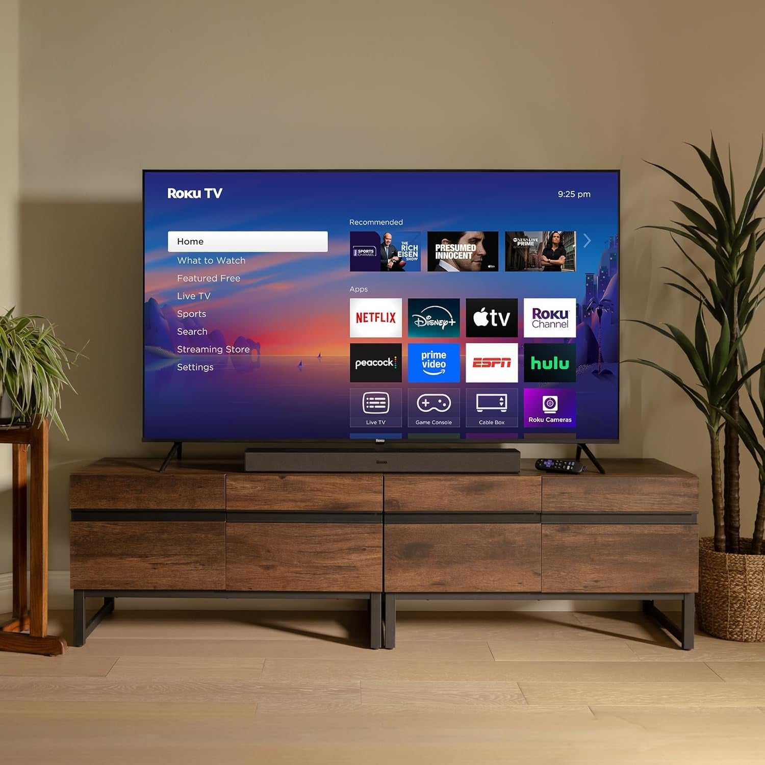 Roku 50" Select Series 4K HDR Smart TV with voice remote