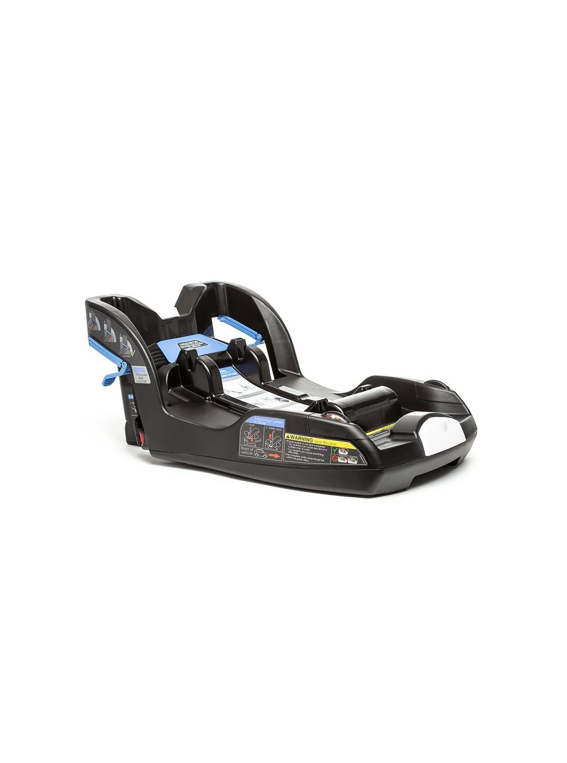 Stroller combination consisting of infant car seat and LATCH base (model year 2025) – Midnight Edition | From car to stroller in seconds, airplane-compatible, including accessory bag