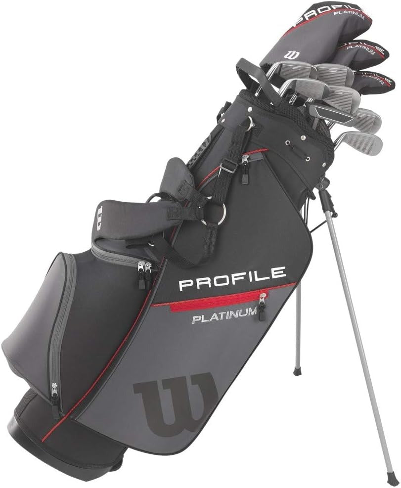 WILSON Profile Platinum Club Set, Right-Handed, Stand Bag