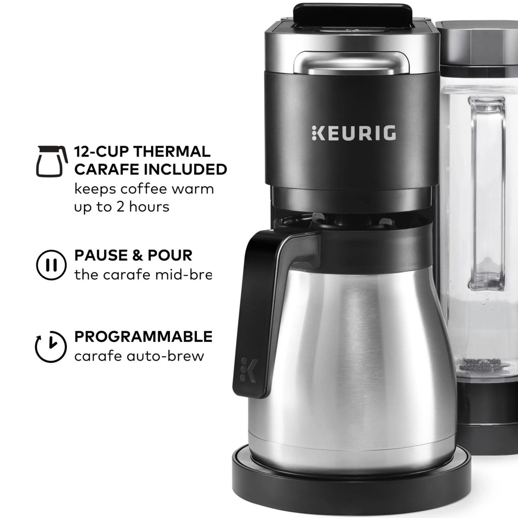 Keurig K-Duo Plus coffee machine for single servings and pots