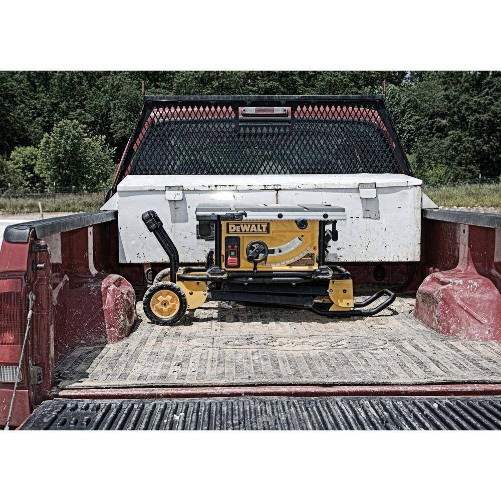 15 Amp Corded 10-inch Construction Site Table Saw with Rolling Stand DWE7491RS